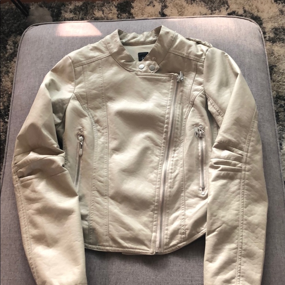 Pimkie faux leather moto jacket